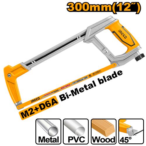 Ingco 300mm Hacksaw Frame | HHF3088 Ingco